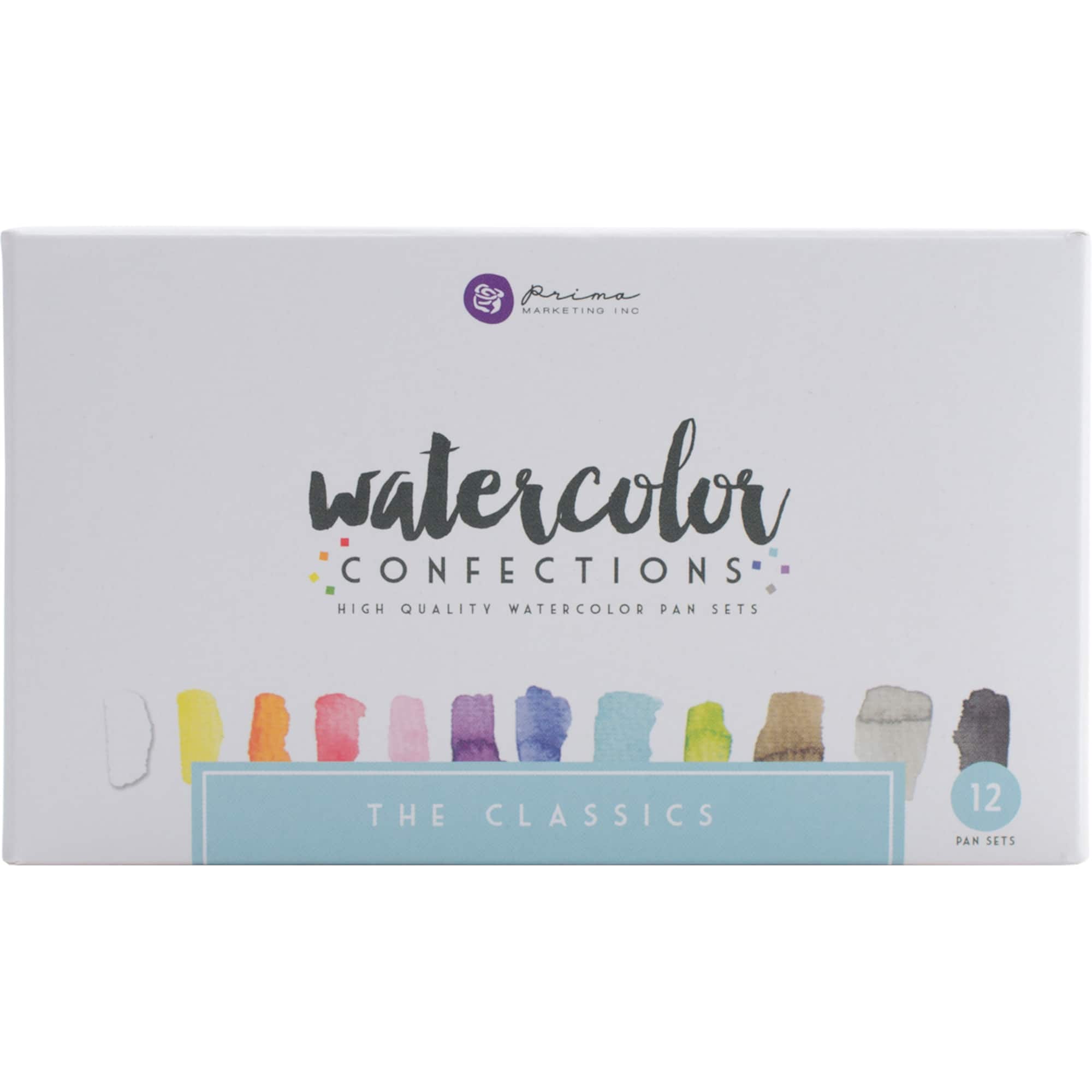 Prima® Watercolor Confections The Classics Watercolor Pans